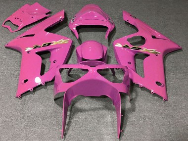 Cheap 2003-2004 Kawasaki ZX6R Motorcycle Fairings - Pink Canada