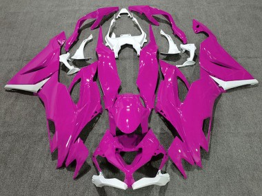Cheap 2019-2022 Kawasaki ZX6R Motorcycle Fairings - White Hot Pink Canada