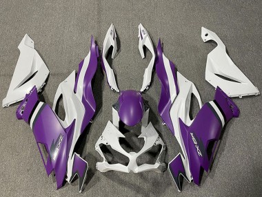 Cheap 2019-2022 Kawasaki ZX6R Motorcycle Fairings - White Purple Canada
