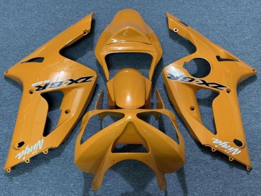 Cheap 2003-2004 Kawasaki ZX6R Motorcycle Fairings - Orange Canada