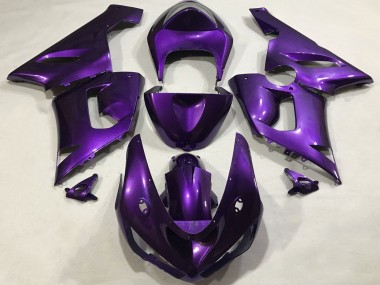 Cheap 2005-2006 Kawasaki ZX6R Motorcycle Fairings - Purple Canada