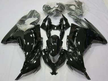Cheap 2013-2024 Kawasaki Ninja 300 Motorcycle Fairings - Glossy Black Canada