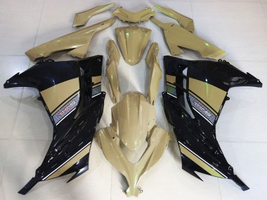 Cheap 2013-2024 Kawasaki Ninja 300 Motorcycle Fairings - Desert Tan Black Canada