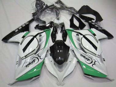 Cheap 2013-2024 Kawasaki Ninja 300 Motorcycle Fairings - Glossy White Green Black Canada