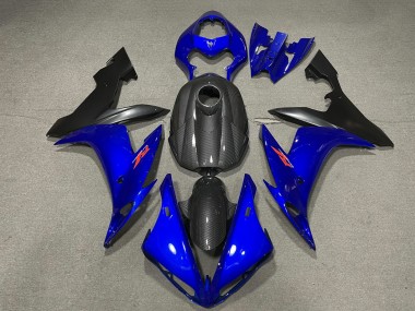 Cheap 2004-2006 Yamaha R1 Motorcycle Fairings - Carbon Fiber Style Blue Canada