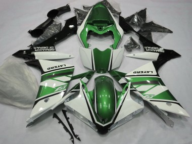 Cheap 2007-2008 Yamaha R1 Motorcycle Fairings - White Green Black Canada