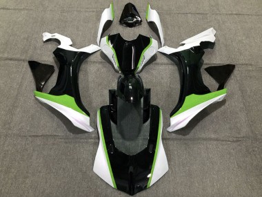 Cheap 2015-2019 Yamaha R1 Motorcycle Fairings - White Green Glossy Black Canada