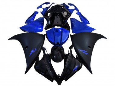 Cheap 2012-2014 Yamaha R1 Motorcycle Fairings - Glossy Black Matte Black Blue Canada