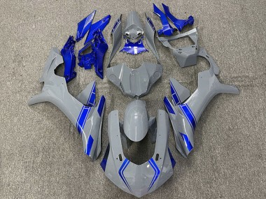 Cheap 2015-2019 Yamaha R1 Motorcycle Fairings - Nardo Grey Blue Canada