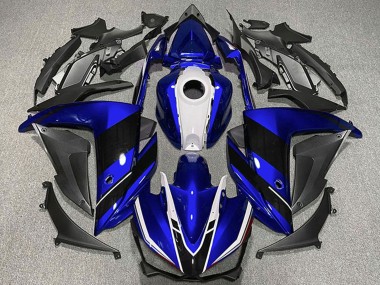 Cheap 2015-2018 Yamaha R3 Motorcycle Fairings - Blue White Black Canada