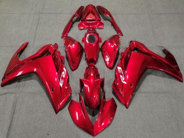 Cheap 2015-2018 Yamaha R3 Motorcycle Fairings - Glossy Red Canada