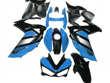 Cheap 2015-2018 Yamaha R3 Motorcycle Fairings - Blue Silver Glossy Black Yamalube Canada