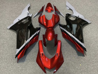 Cheap 2017-2023 Yamaha R6 Motorcycle Fairings - Grey Red Glossy Black Canada