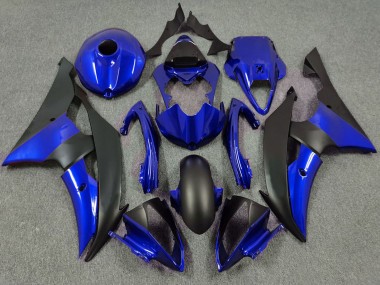 Cheap 2008-2016 Yamaha R6 Motorcycle Fairing - Blue Matte Black Canada