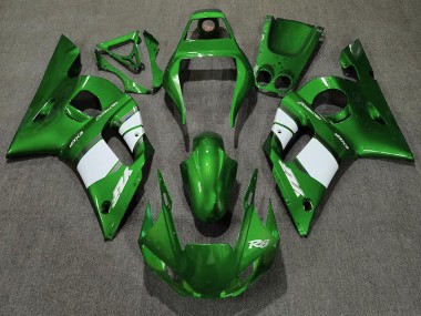 Cheap 1998-2002 Yamaha R6 Motorcycle Fairing - Green White Canada