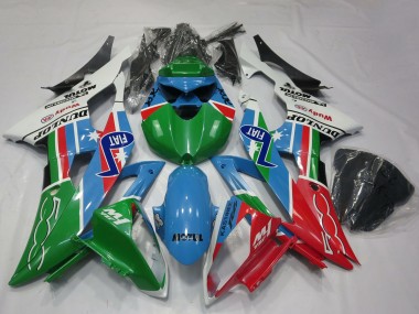Cheap 2008-2016 Yamaha R6 Motorcycle Fairings - White Light Blue Green Red Fiat Dunlop Michelin Motul Canada