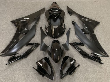 Cheap 2008-2016 Yamaha R6 Motorcycle Fairing Kits - Glossy Black Matte Black Canada