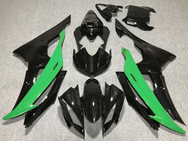 Cheap 2008-2016 Yamaha R6 Motorcycle Fairing - Green Glossy Black Canada