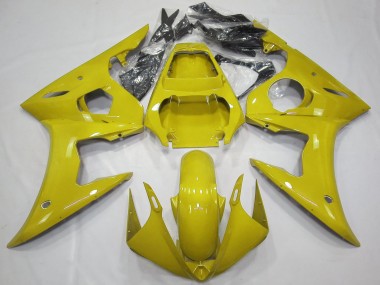 Cheap 2003-2004 Yamaha R6 Motorcycle Fairings - Glossy Yellow Canada