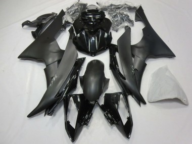 Cheap 2008-2016 Yamaha R6 Motorcycle Fairing - Glossy Black Matte Black Canada