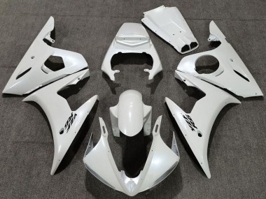 Cheap 2005 Yamaha R6 Motorcycle Fairings - Pearl White Canada