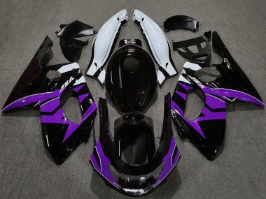 Cheap 1996-2007 Yamaha YZF600R Thundercat Motorcycle Fairings - Glossy Black Purple White Canada