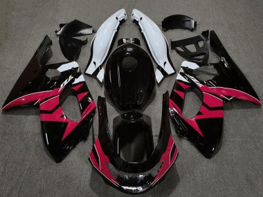 Cheap 1996-2007 Yamaha YZF600R Thundercat Motorcycle Fairings - Glossy Black Pink White Canada