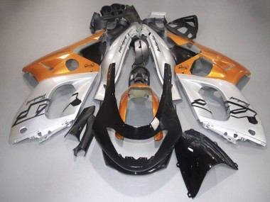 Cheap 1996-2007 Yamaha YZF600R Thundercat Motorcycle Fairings - Silver Orange Black Canada