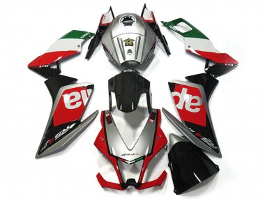 Cheap 2012-2018 Aprilia RS4 125 Motorcycle Fairings - Silver Red Green Glossy Black OEM Style Canada