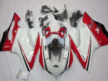 Cheap 2011-2014 Ducati 1199 Motorcycle Fairing - White Red Black Green Canada