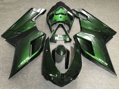 Cheap 2007-2014 Ducati 848 Motorcycle Fairings - Green Canada