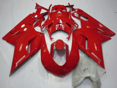 Cheap 2007-2014 Ducati 1098 Motorcycle Fairings - Red Canada