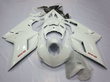 Cheap 2007-2014 Ducati 848 Motorcycle Fairings - Pearl White Canada