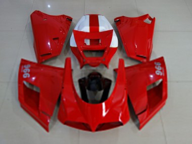 Cheap 1993-2005 Ducati 996 Motorcycle Fairings - Glossy Red White Black Canada
