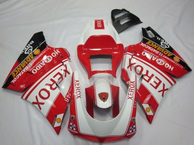 Cheap 1993-2005 Ducati 748 916 996 998 Motorcycle Fairings - White Red Glossy Black Xerox Canada