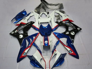 Cheap 2009-2014 BMW S1000RR Bike Fairings - White Red Blue Glossy Black Canada