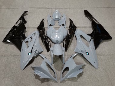 Cheap 2015-2016 BMW S1000RR Motorcycle Fairings - Nardo Grey Glossy Black Canada