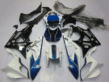 Cheap 2017-2018 BMW S1000RR Motorcycle Fairings - White Blue Glossy Black Canada