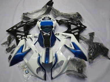 Cheap 2015-2016 BMW S1000RR Motorcycle Fairing - White Blue Glossy Black Canada