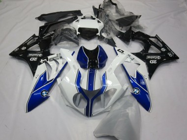 Cheap 2015-2016 BMW S1000RR Motorcycle Fairings - White Blue Glossy Black Canada