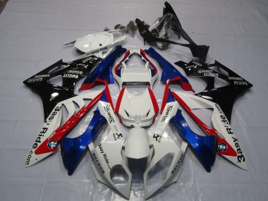 Cheap 2009-2014 BMW S1000RR Motorcycle Fairings - White Red Blue Glossy Black Easy Ride Canada