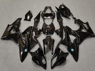 Cheap 2009-2014 BMW S1000RR Motorcycle Fairings - Glossy Black Canada