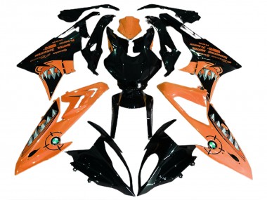 Cheap 2015-2016 BMW S1000RR Motorcycle Fairings - Orange Glossy Black Shark Canada