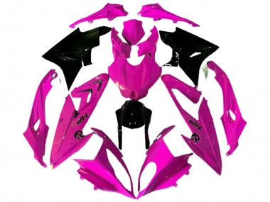 Cheap 2009-2014 BMW S1000RR Motorcycle Fairings - Pink Glossy Black HP Canada