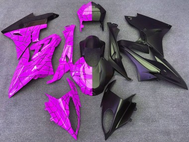 Cheap 2015-2016 BMW S1000RR Motorcycle Fairings - Pink Matte Black Split Canada