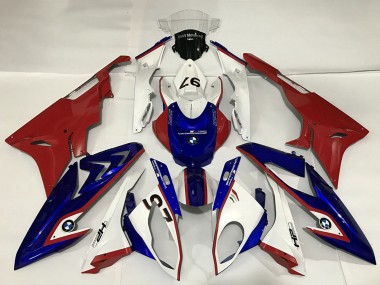 Cheap 2015-2016 BMW S1000RR Motorcycle Fairings - White Red Blue Canada