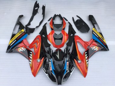 Cheap 2015-2016 BMW S1000RR Motorcycle Fairings - Red Glossy Black Shark Canada