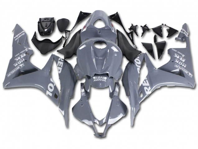 2007-2008 Honda CBR600RR Motorcycle Fairings - Nardo Grey White Repsol Canada