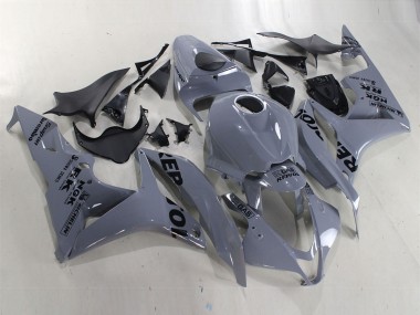 Cheap 2007-2008 Honda CBR600RR Motorcycle Fairings - Nardo Grey Black Repsol Canada