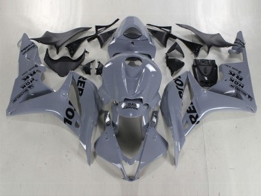 Cheap 2007-2008 Honda CBR600RR Motorcycle Fairings - Nardo Grey Black Repsol Canada